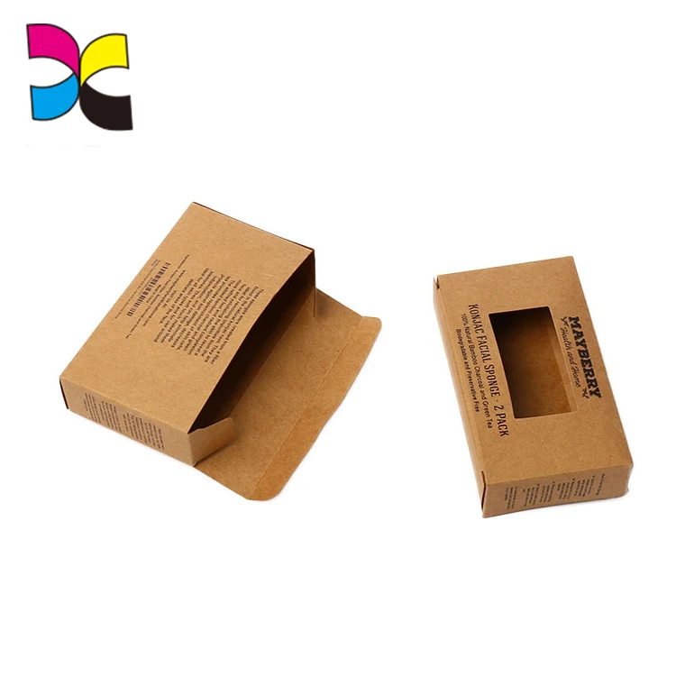 
Guangzhou factory OEM design own logo brown kraft paper packaging box 