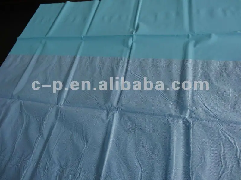 Disposable hand drape with back table cover and mayo stand cover in hand surgery kits