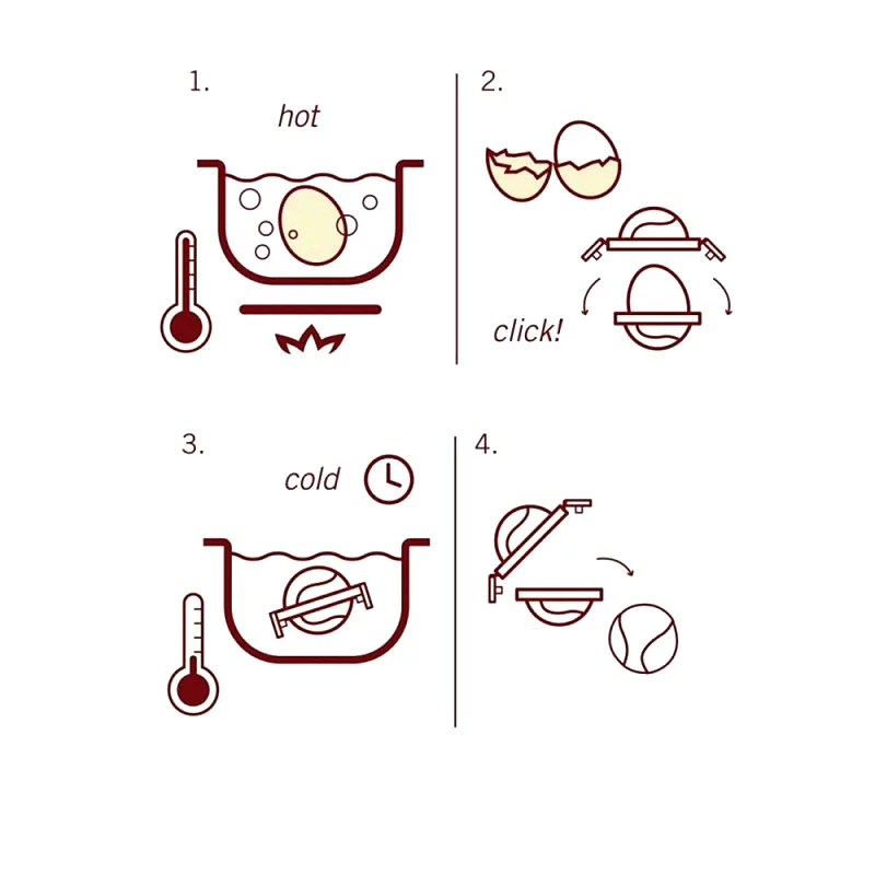 Boiled Egg Sushi Rice Mold Bento Maker Sandwich Cutter Food Funny Decor