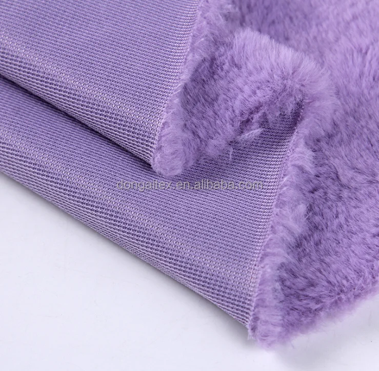 baby cloth scarf fabric rabbit wool cuddle fabric