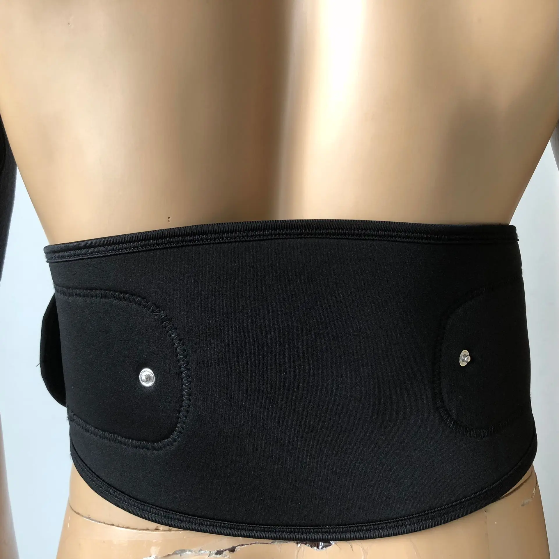 
Tens Machine Waist Belt Conductive Fabric Waist Belt for Back Pain 