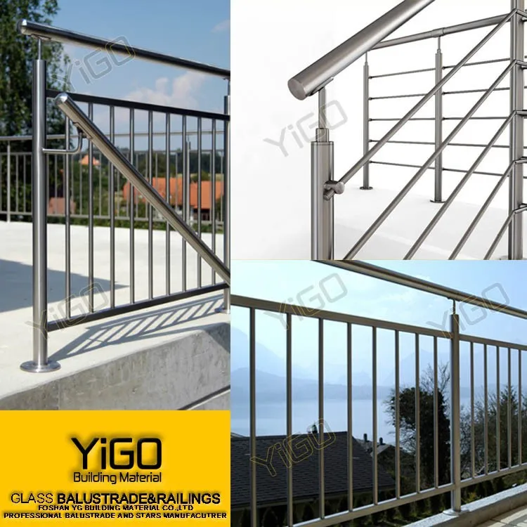 наруёная лестница перила цена/открытый металл перила внешней перила