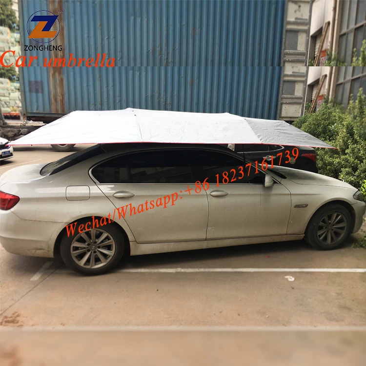 Portable Car Packing Canopy Electrical Automatic Remote Control Car Umbrella