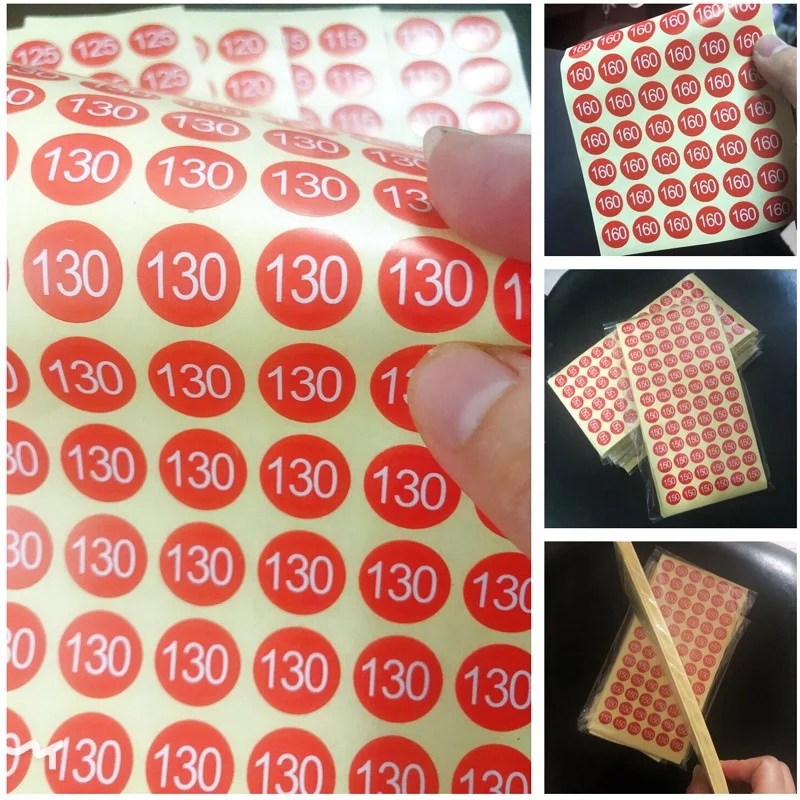 Новые наклейки с цифрами, клейкая бумага, сериализированные наклейки, Мультяшные наклейки с поцелуями, рекламные пользовательские наклейки, лист для журнала, школы, boo