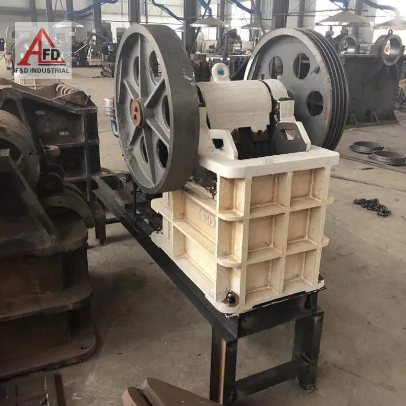 Small Jaw Rock Crusher Gold Secondary Jaw Crusher Reliable Lubrication System