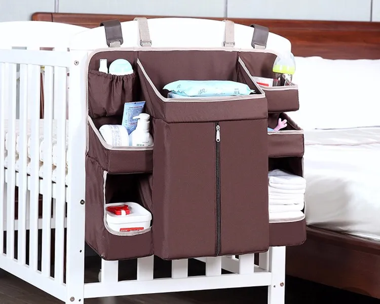 
Multifunctional Nursery Diaper Hanging Organizer diaper caddy and nursery organizer For Baby Crib Cradle Infanette 