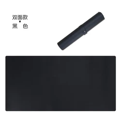 Mouse pad computer desktop large game mouse pad custom PU leather graphic printing desktop mouse pad