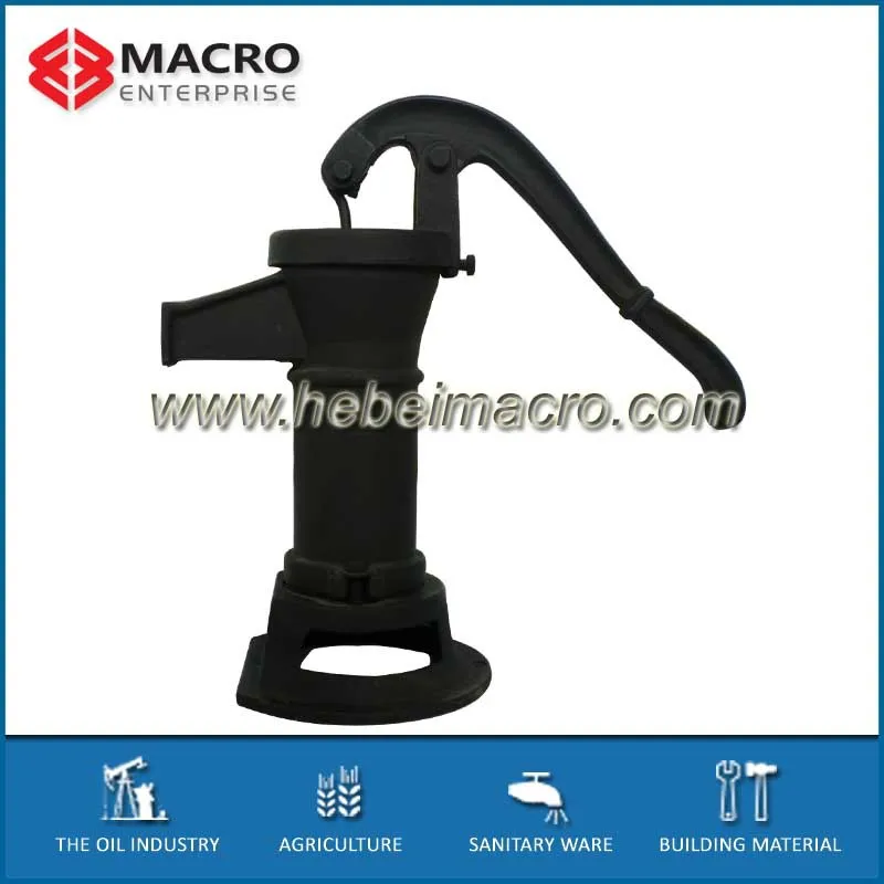 various color painted finishing casted iron garden pumps water pump hand pumps