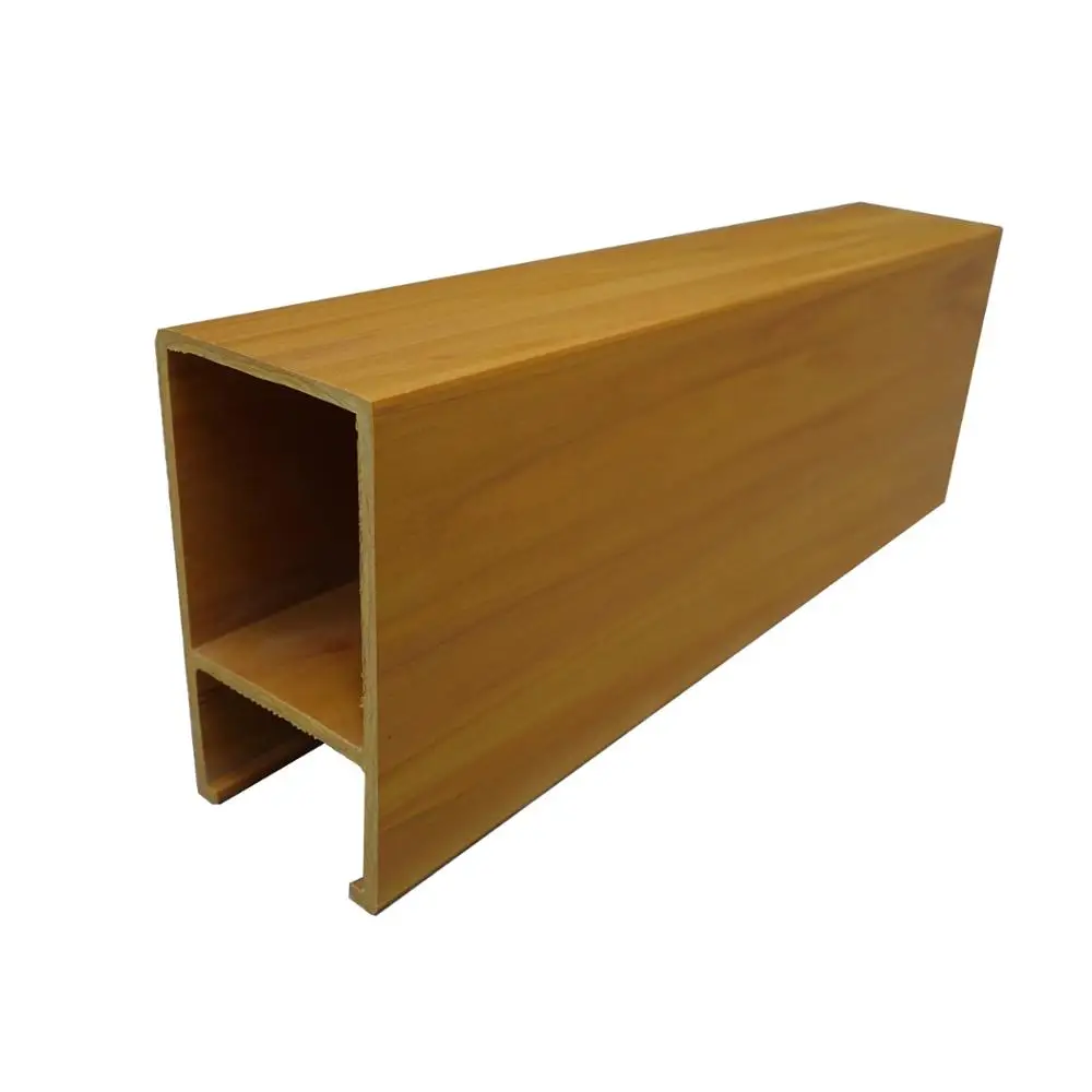 Residential decorative classic design wpc artistic roof decoration ceiling outdoor