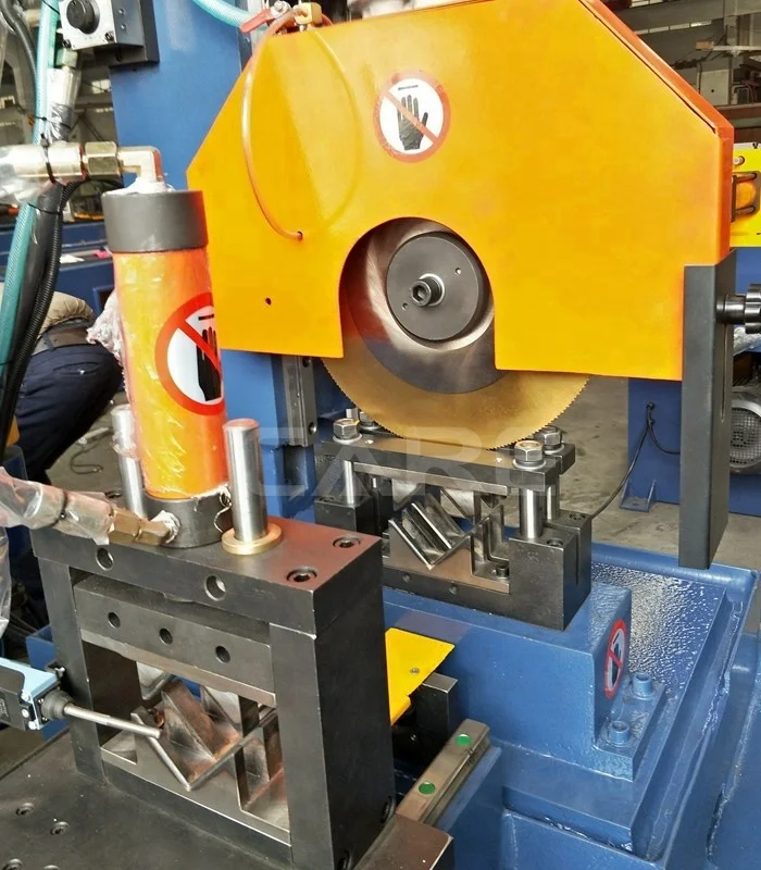 MC-350CNC-S Servo feeding Automatic CNC cutting saw machine for steel pipes and tubes