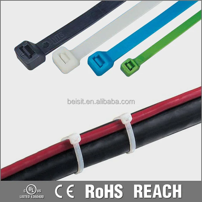 Разъемные Типа и Нейлон Материал Пластик Pa66 Rohs Нейлон Кабельные Стяжки