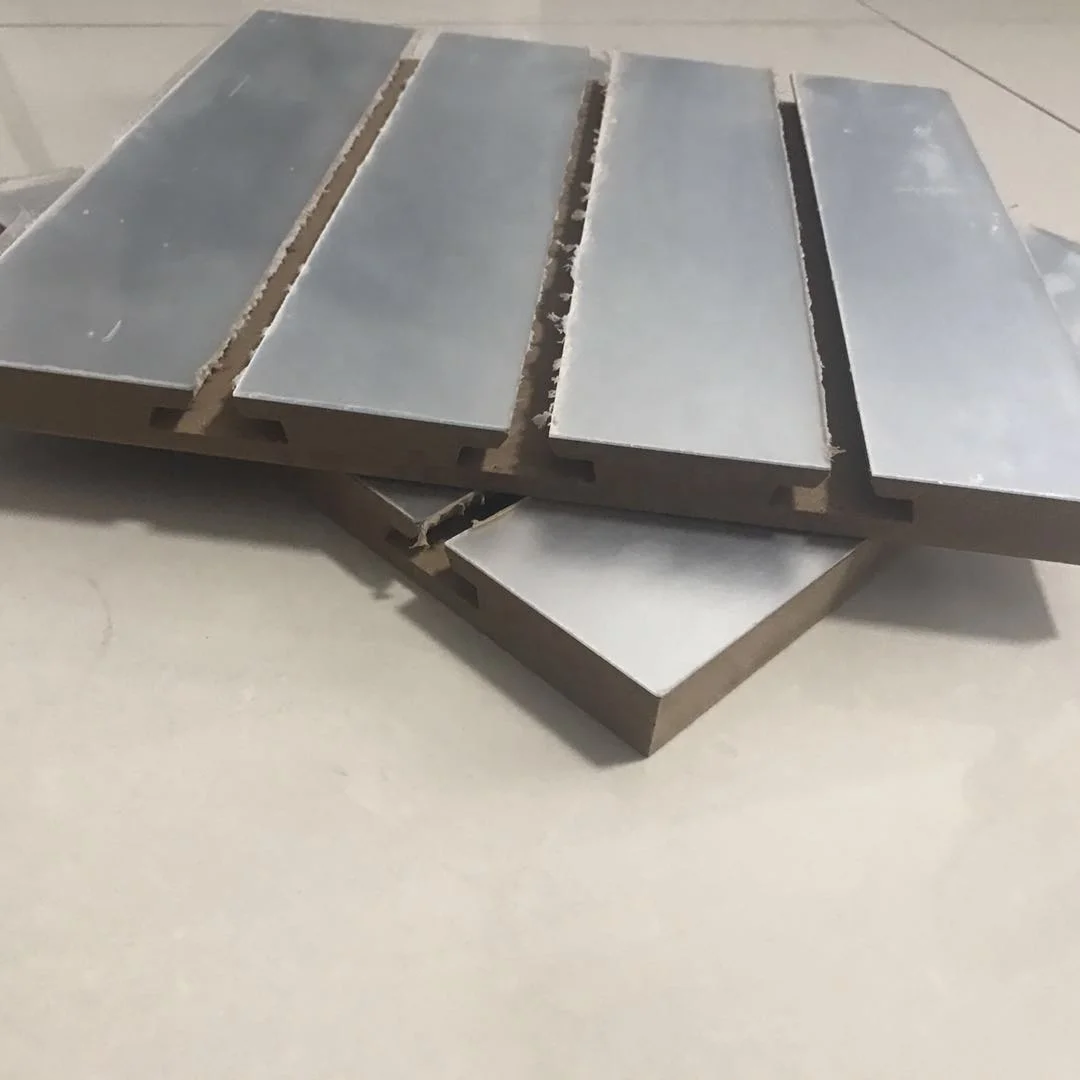 acrylic high glossy   slotted   mdf /mirror surface slot mdf  15mm 16mm 17mm 18mm 20mm 25mm