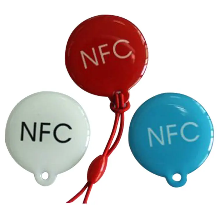 pvc epoxy crystal hang smart card tag