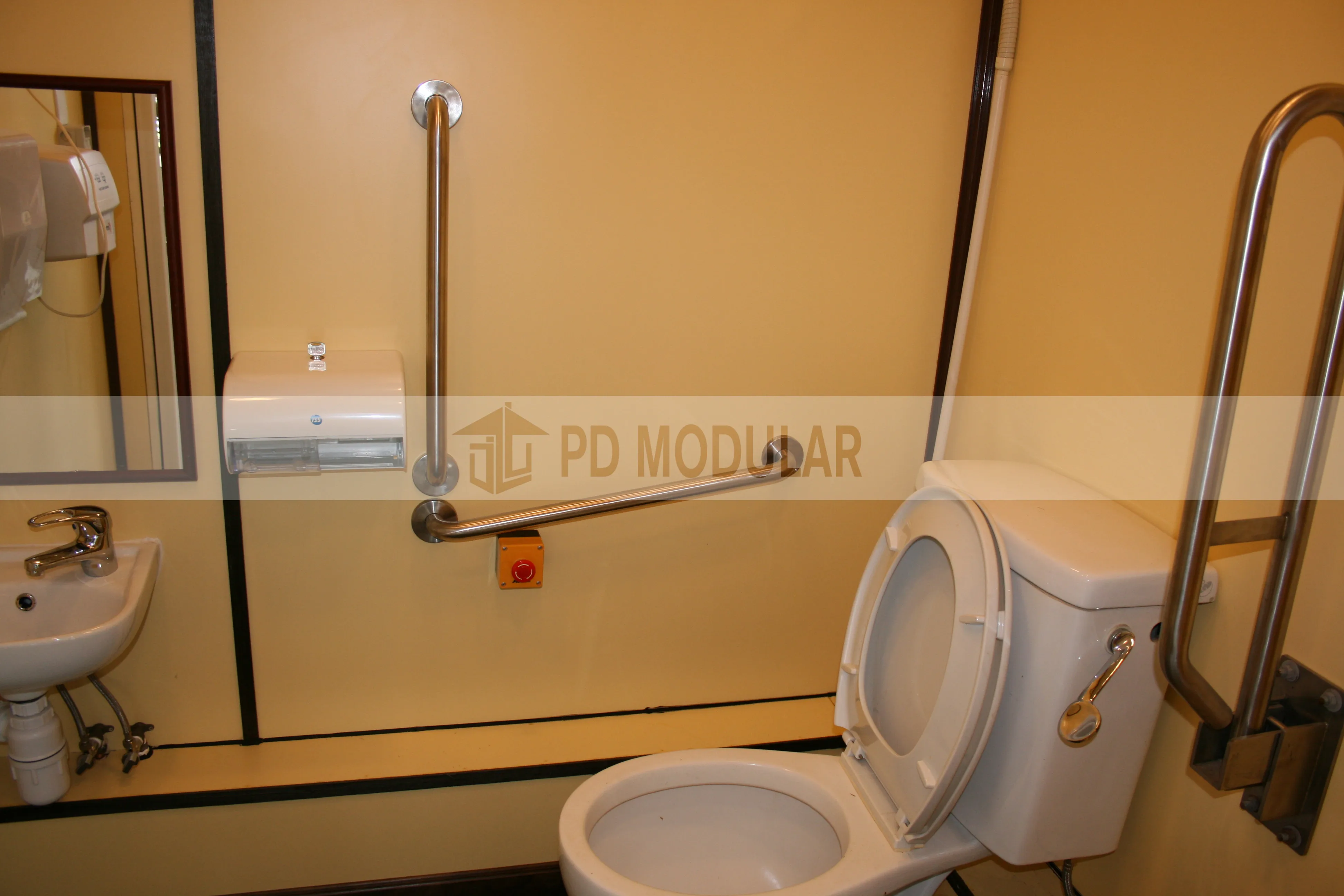 Mini storage public WC outdoor mobile portable prefabricated toilets