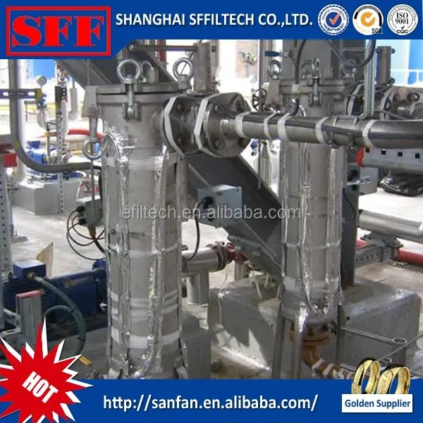 SS cartridge filter housing for water purification Stainless Steel Series Multi Cartridge Filter housing