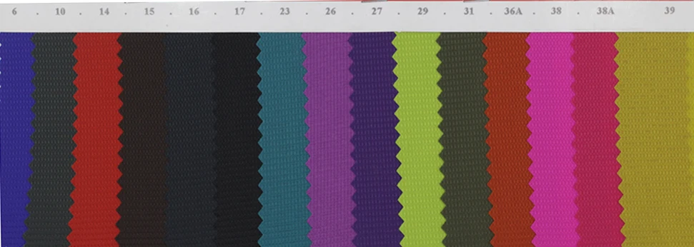 water resistant 210d nylon dobby  fabric with pu coated