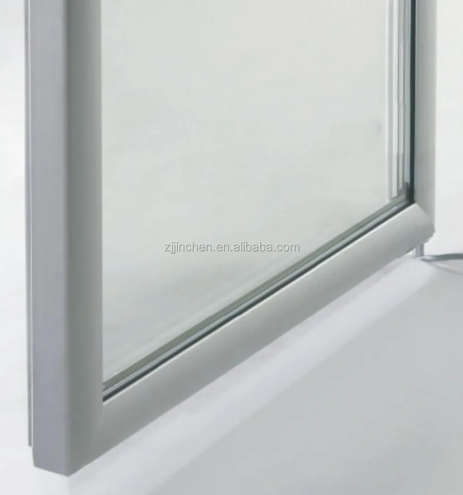 
freezer heating glass door 
