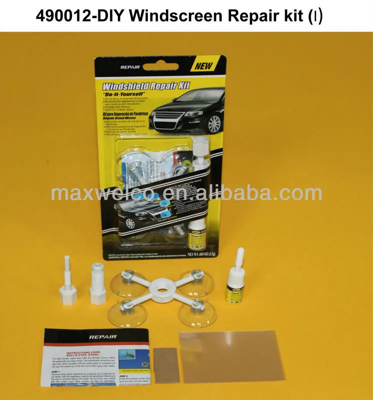 Car Accessories 2015 DIY Car Windscreen / Windshield Repair Kit, Auto Repair Kit Windscreen Repair Kit