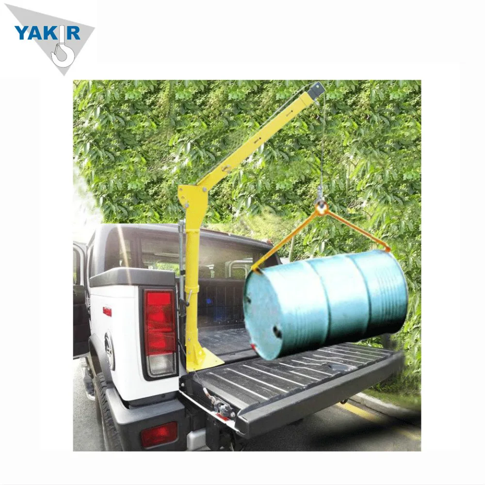 Небольшой лодочный мини-кран 12 В или 24 В, автомобильный подъемный кран