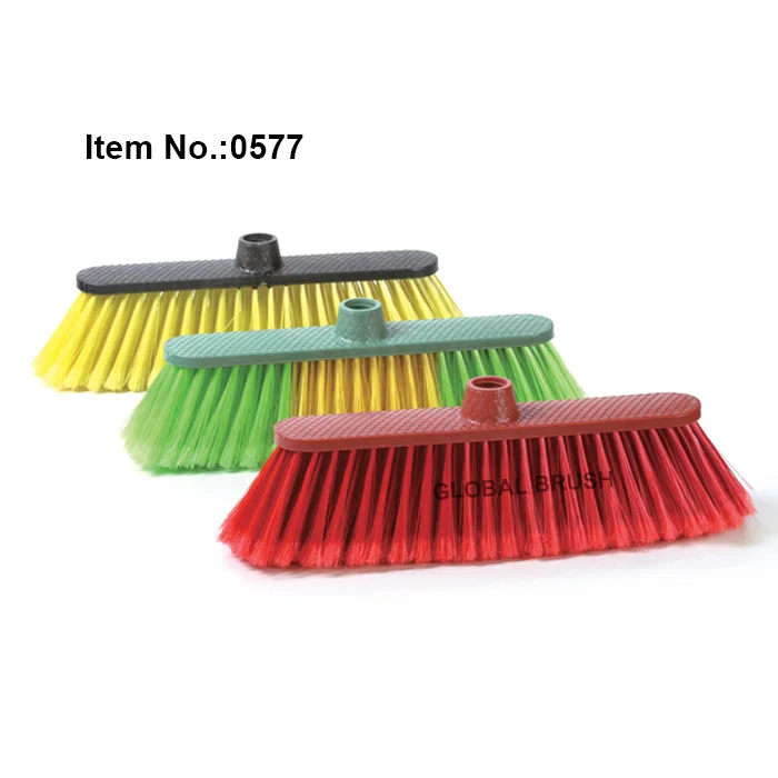 HQ0577R black base Qatar market PP floor broom
