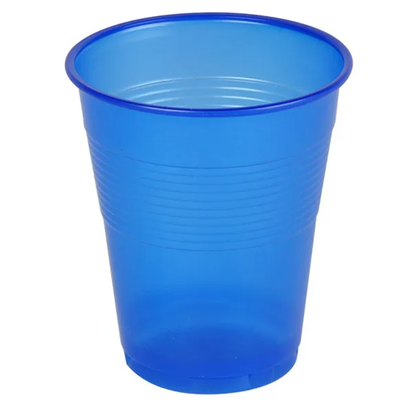 Colorful disposable plastic cup