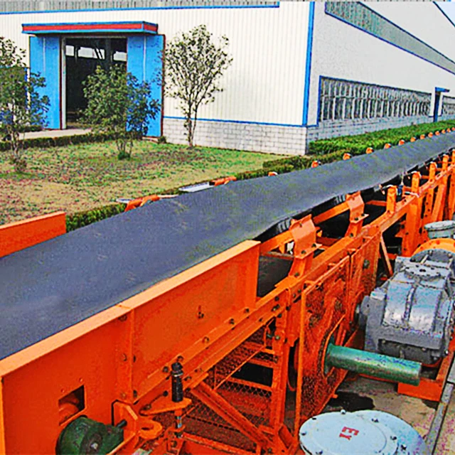Inclined rubber belt conveyor price sell well in stone crushing line, mining, construction