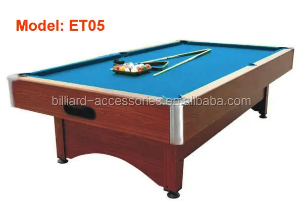 Hongjie Billiards 7FT/8FT  MDF Pool Table/Billiard Table