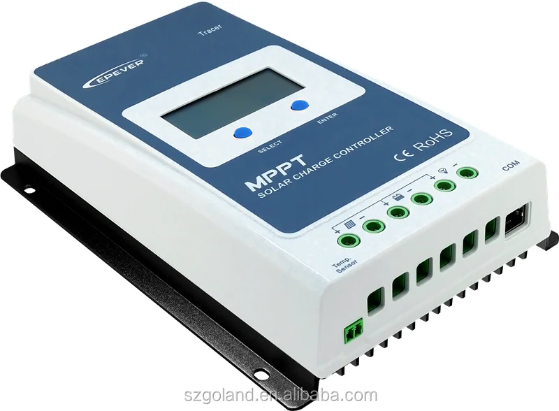 MPPT Solar Charge Controller 30A Upgrade Version with LCD Display 12V/24V Auto Work