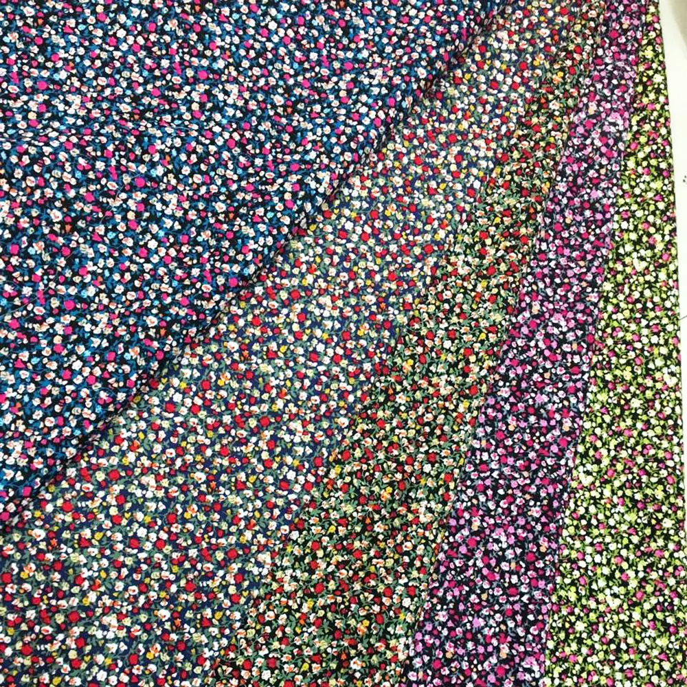 Оптовая продажа, ткань из 100% хлопка с принтом для одежды