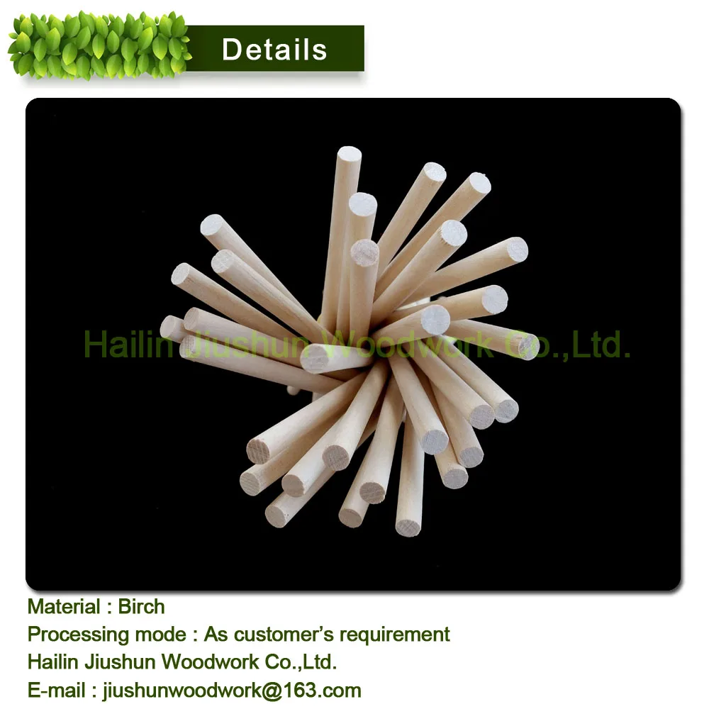 Wood cotton candy stick / DIY