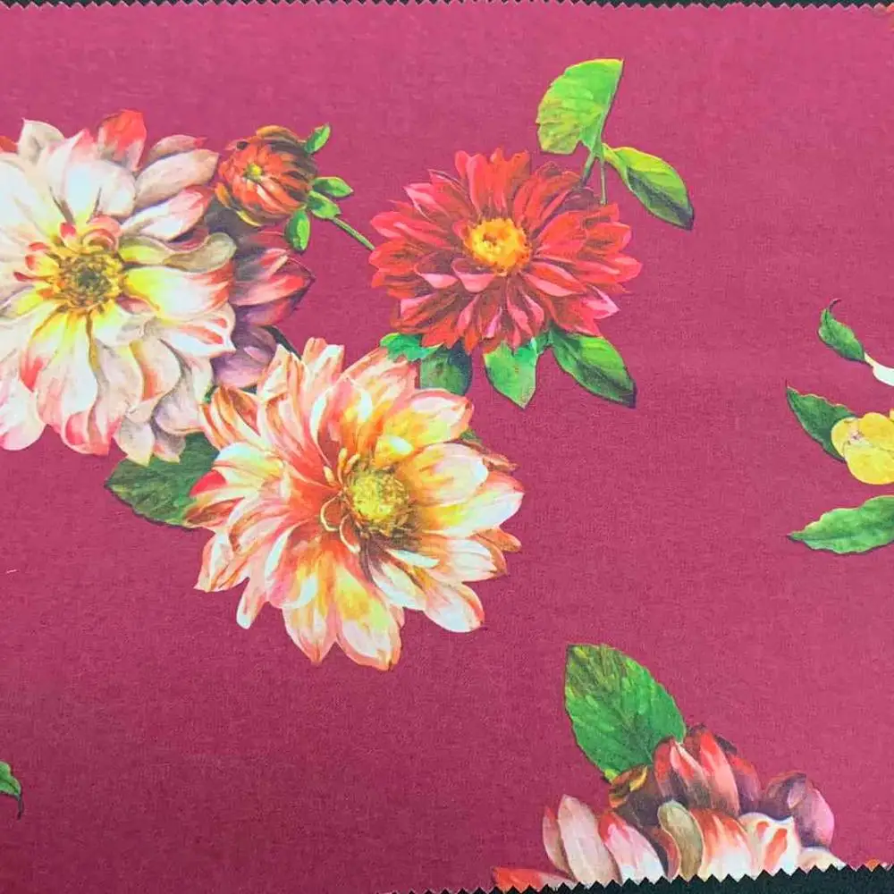 High quality Paper printed Wool Chiffon/Hi-Multi Chiffon abaya fabric Formal Black