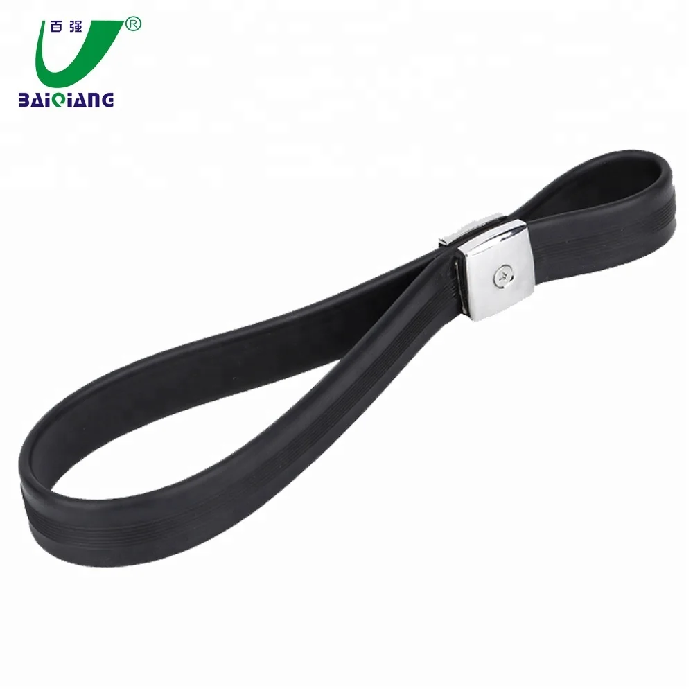 Hot Sale Factory Price Advertising PVC Coated Nylon Webbing Black Bus Grab Handle Strap for Buses