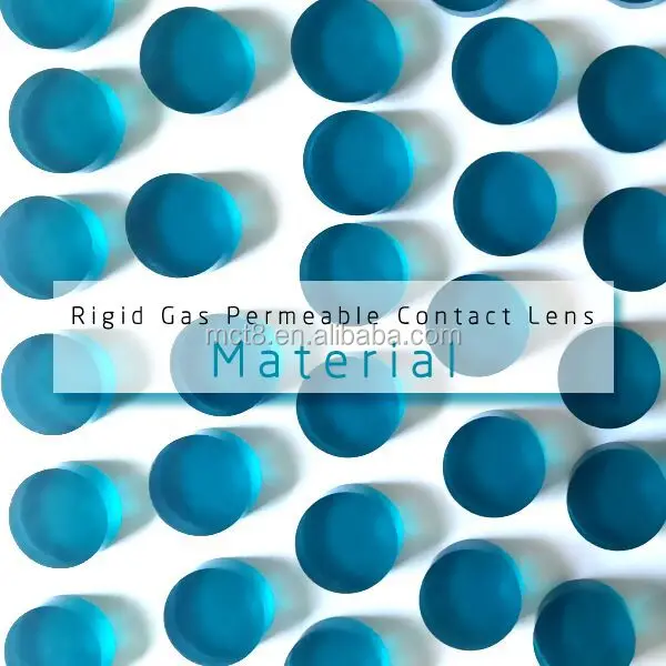 Rigid Gas Permeable Contact Lenses Material