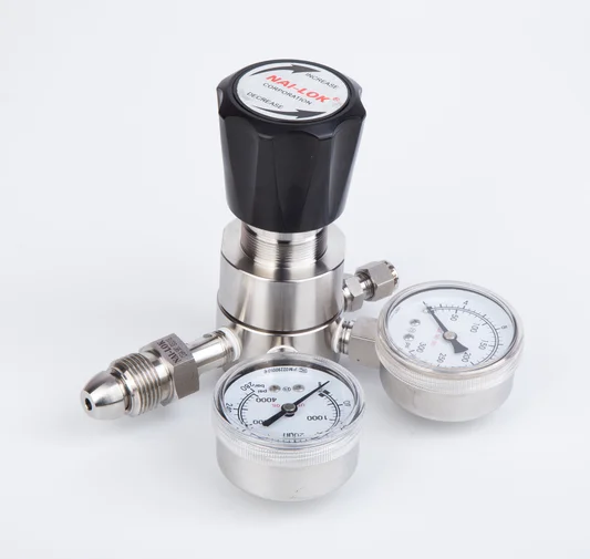 NAI-LOK stainless steel 316 argon pressure gauge small gas meter from measurement instrument
