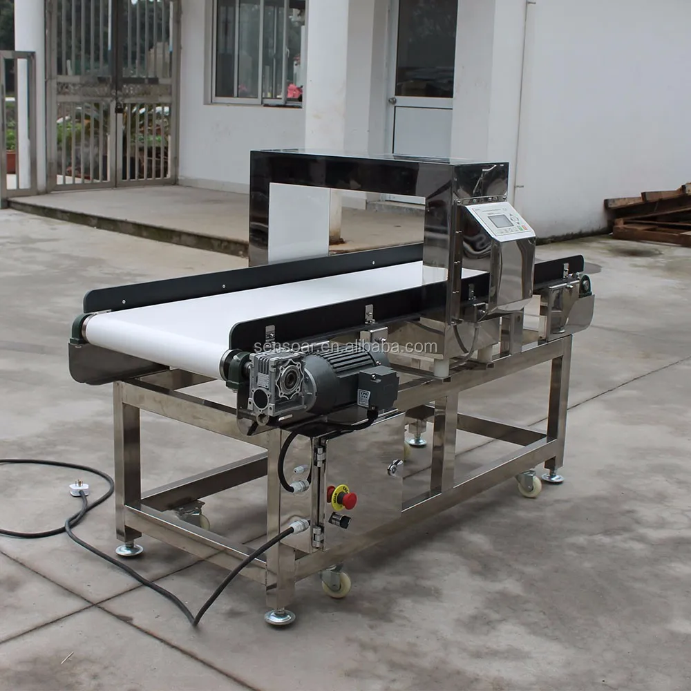 Top Quality Conveyor Belt metal detector for food industry