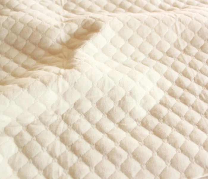 Soft Touch cotton Polyester Stretch Air layer warp knitting fabric