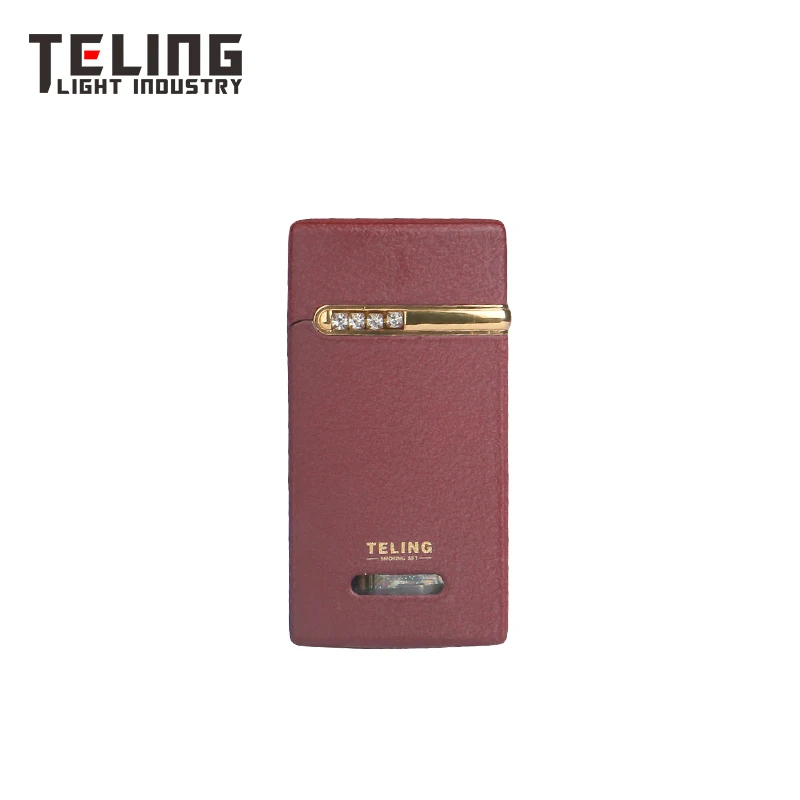 Teling promotional lighter with LED TL-376