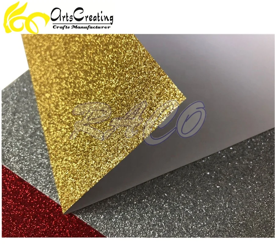
50cm*70cm large size A4 glitter paper cardboard / Escarchado cartulina 