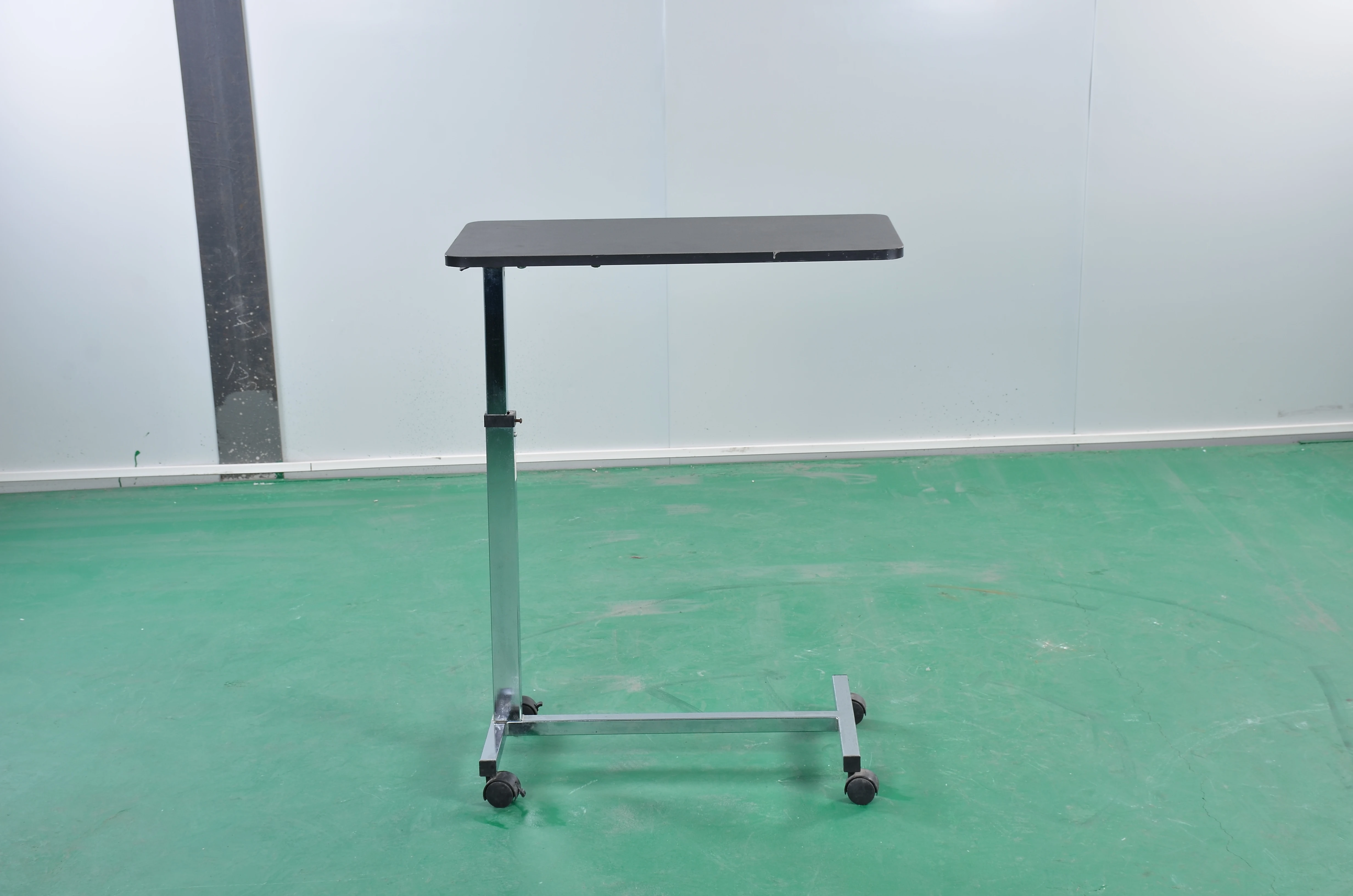 XF688b Wood ABS top Height adjustable hospital over bed table