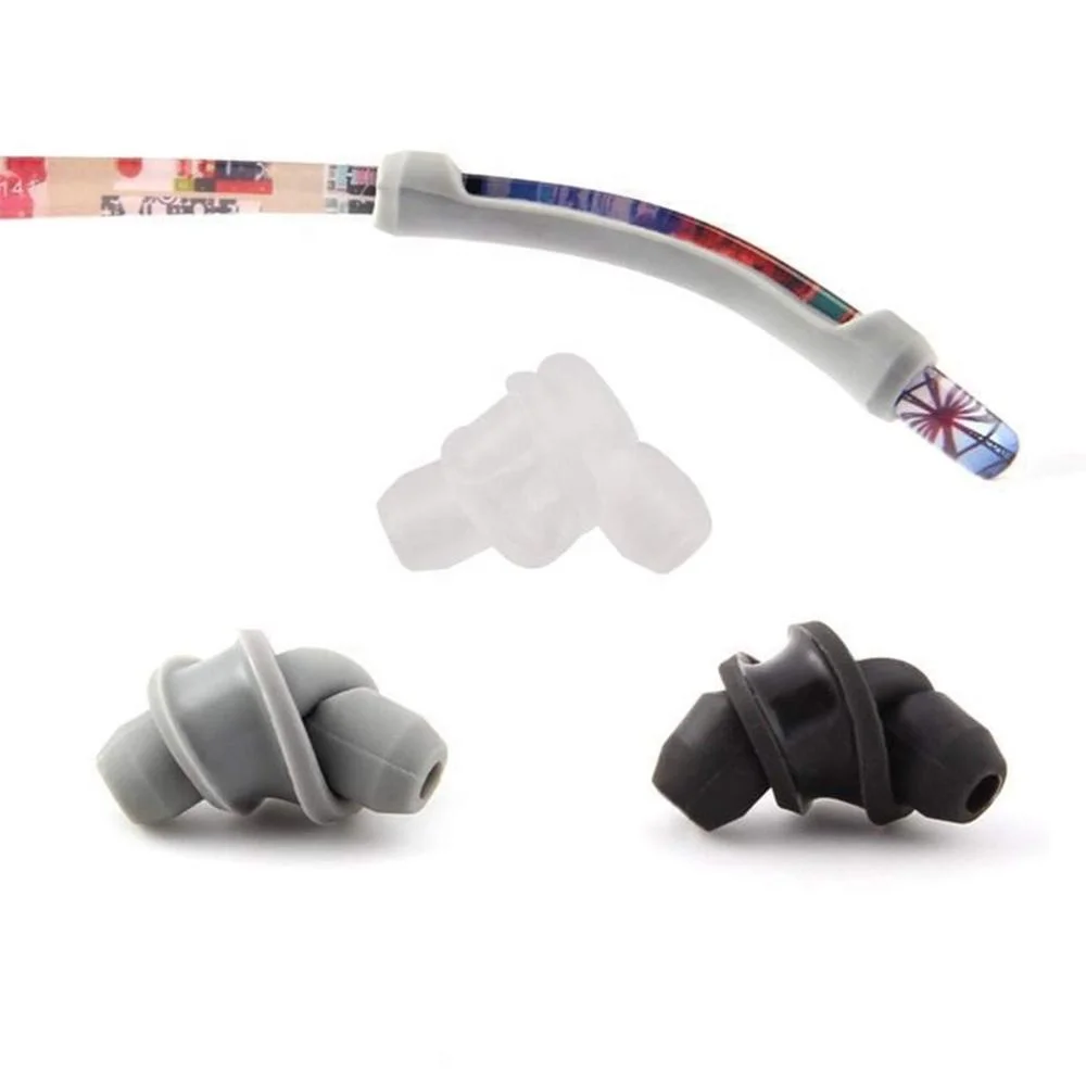 Anti-Slip Elastic Comfort Glasses Soft Silicone Eyeglass Temple Tips protective Sleeve eyewear Retainer