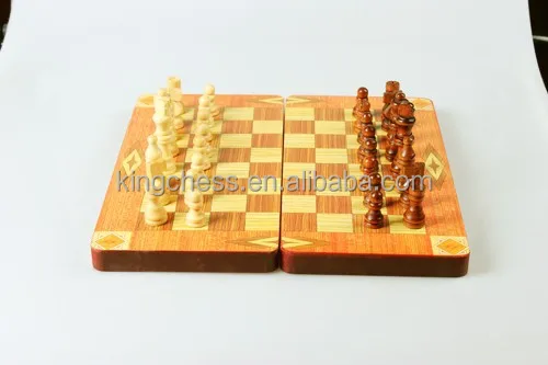 Wooden Backgammon Set and Chess Games for Indoor Sports