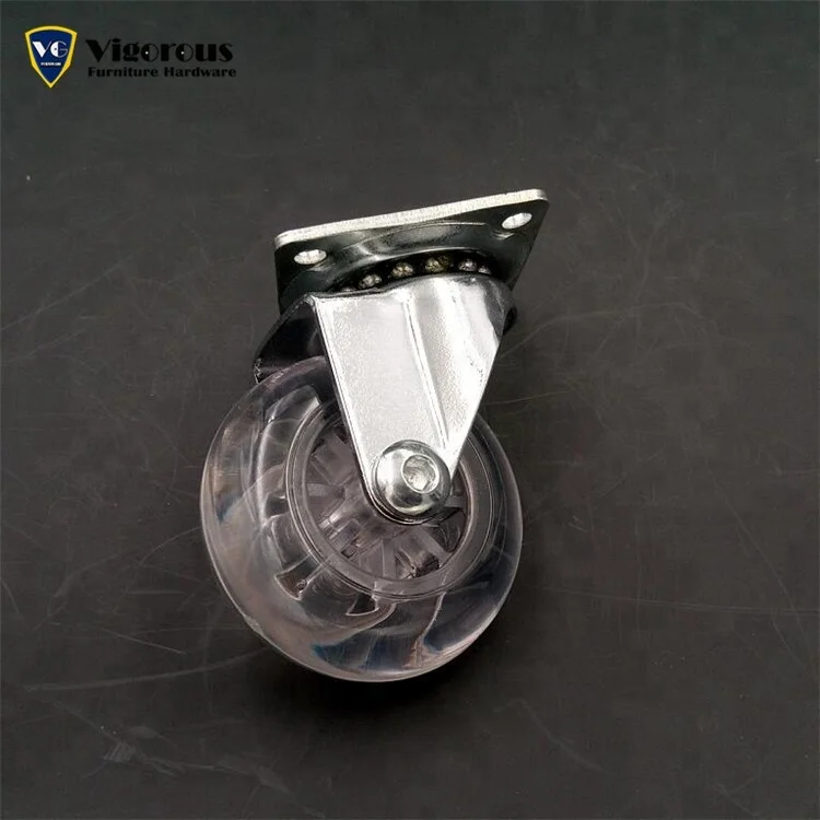 Ball bearing swivel stem casters stainless steel caster