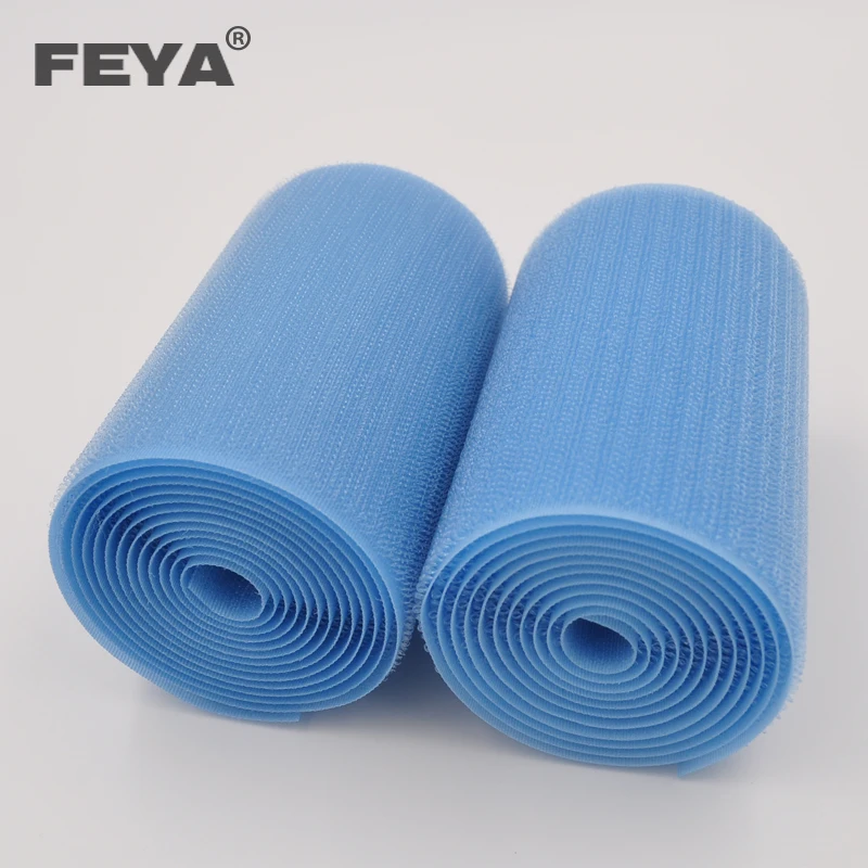 Professional factory quality reusable stretch elastic unnapped loop and hook strap