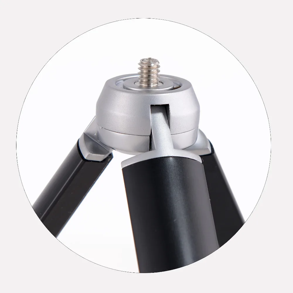 Metal mini phone tripod projector camera desktop selfie bracket multi-functional small tripod