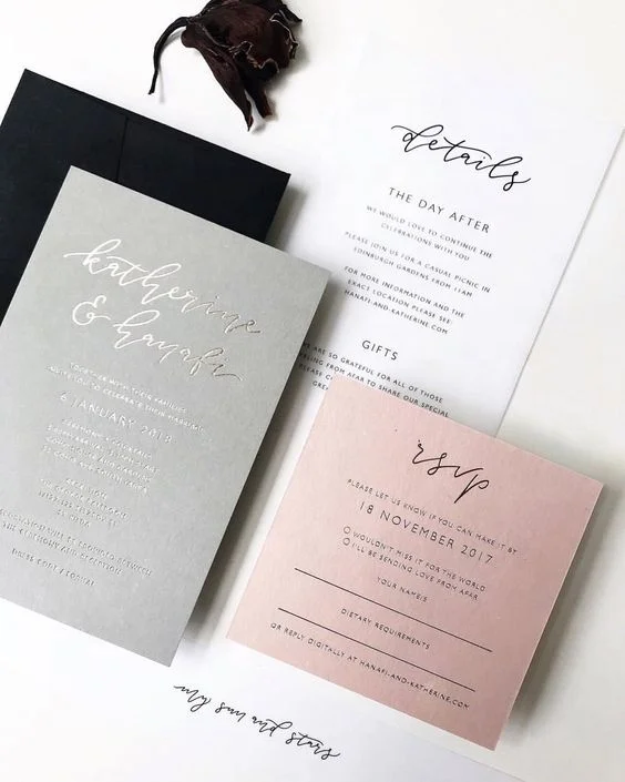 
Luxury Paper Cardstock Printing Letterpress Wedding Invitations for greeting card 