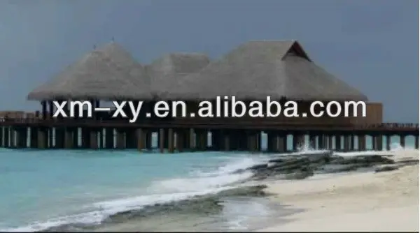 синтетических соломенная кровля