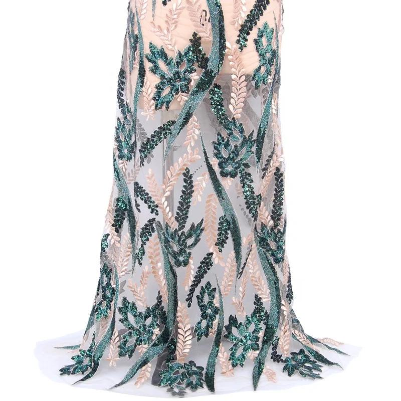 China Suppliers 3d Flower Korean Haute Couture Sarees African Fashion Designs Dress Lace Fabrics