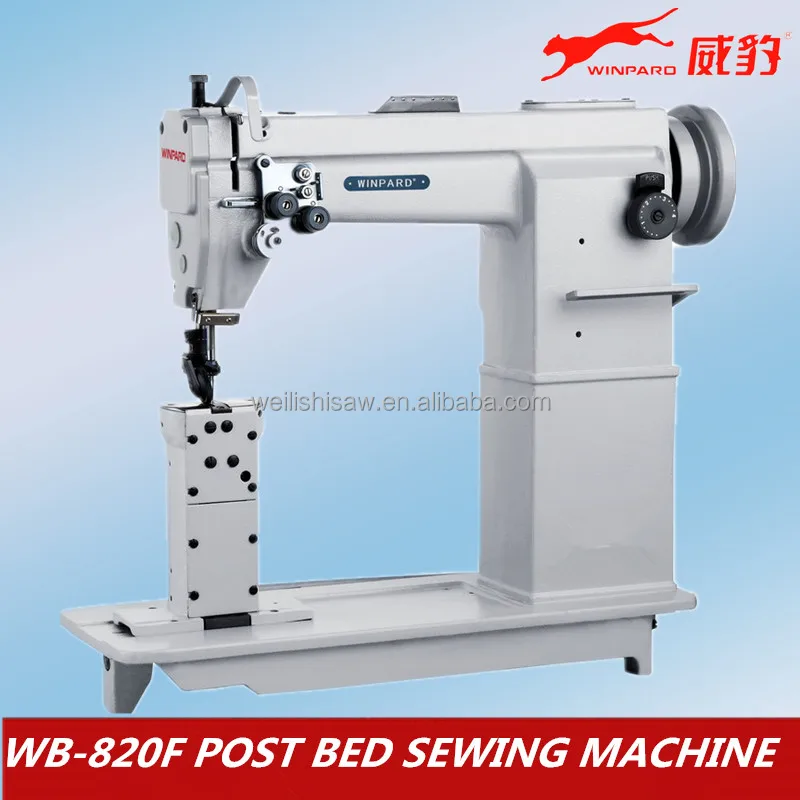 Lockstitch Shoe Industrial Sewing Machine WB-820F 3000/min Max. Sewing Speed 4.0mm Max. Sewing Thickness 35/39kg 650*250*560mm