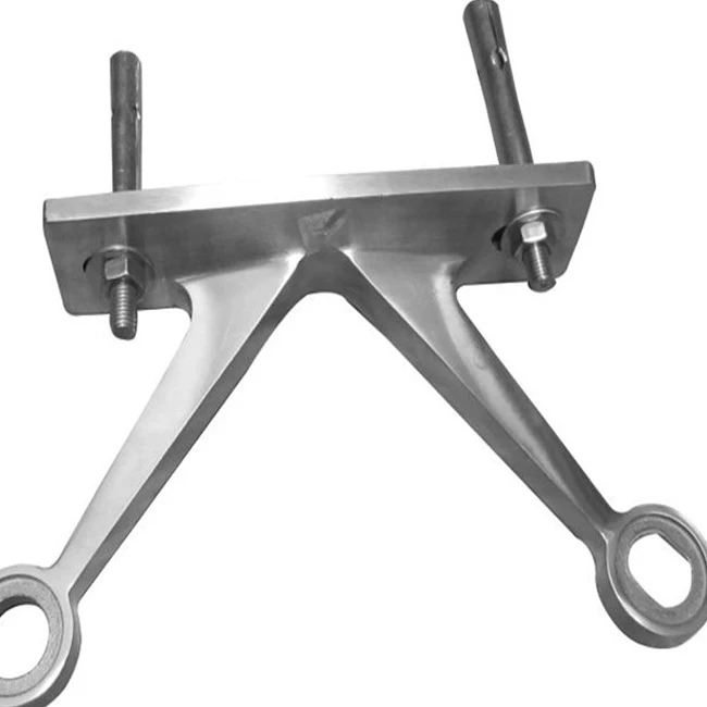 
200mm SUS304 or SUS316 curtain wall glass spider 