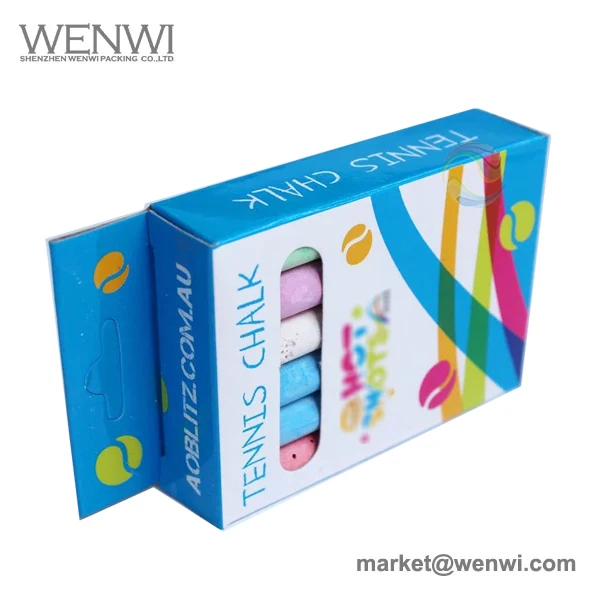 Cheap Price Custom Design Paper School Gym Chalk Packaging Box